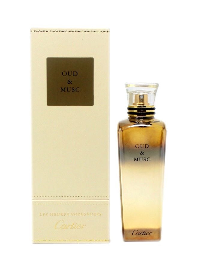 كارتييه ماء عطر ليز أورز فوياجوسيس عود ومسك 75ملليلتر - Image 2