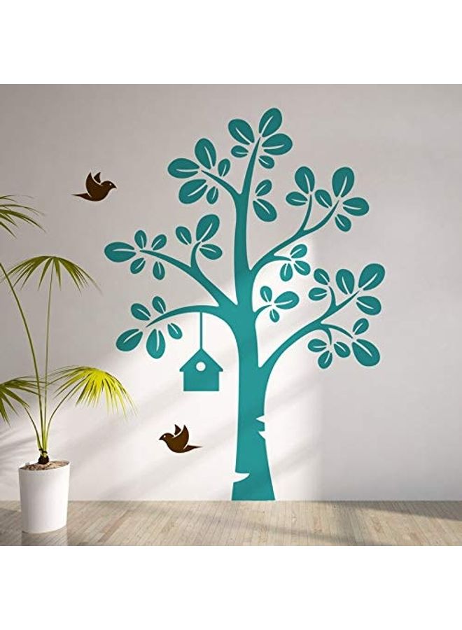 Generic - Tree Themed Wall Sticker Set Blue - Image 1