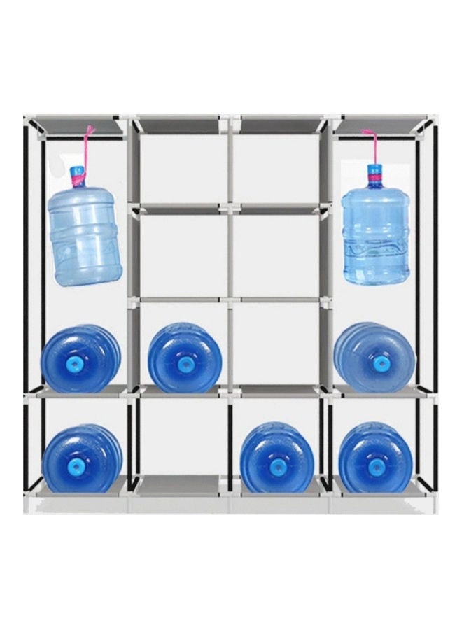 Portable Closet Organizer Beige/Black 167x45x170cm  - Image 3