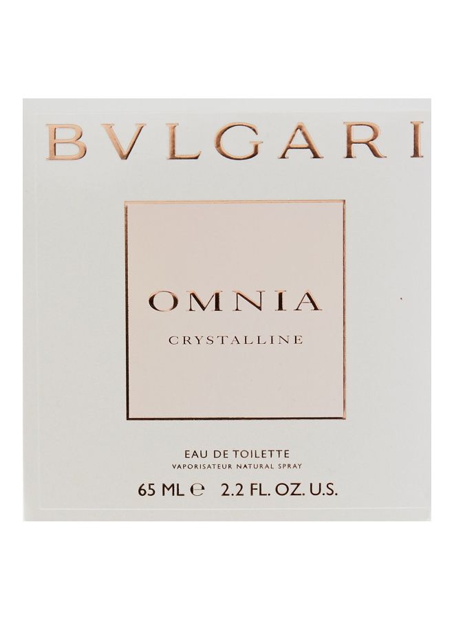 بولغاري مجموعة عطر أومنيا كريستالين EDT من قطعتين 2x65ملليلتر - Image 3