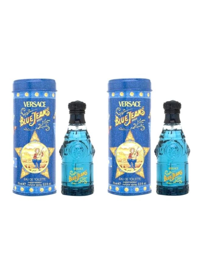 فيرزاتشي زجاجتان من عطر بلو جينز EDT 2x75ملليلتر - Image 2