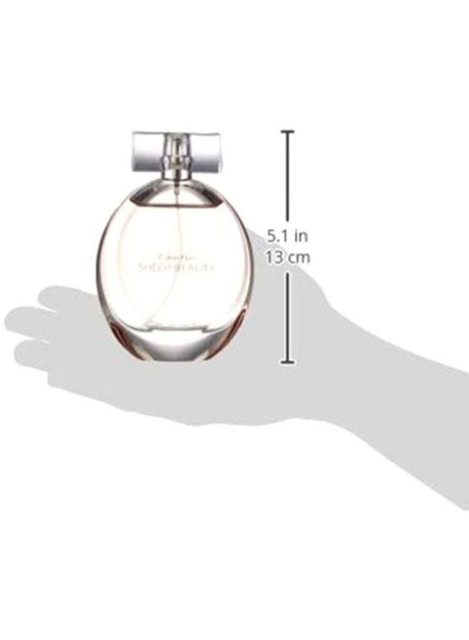 CALVIN KLEIN - Sheer Beauty EDT 100ml - Image 1