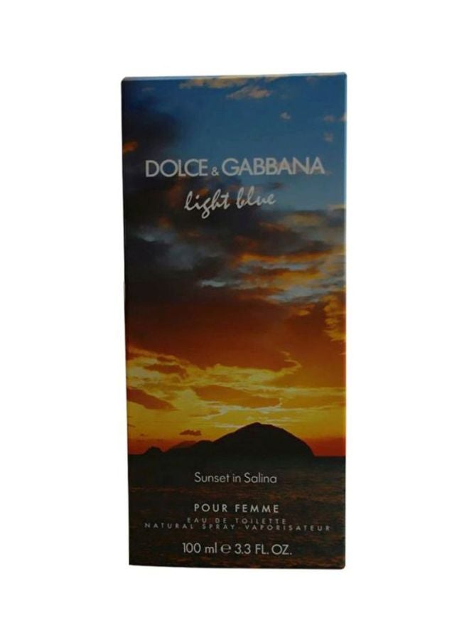 Dolce & Gabbana - Light Blue Sunset In Salina EDT 100ml - Image 1
