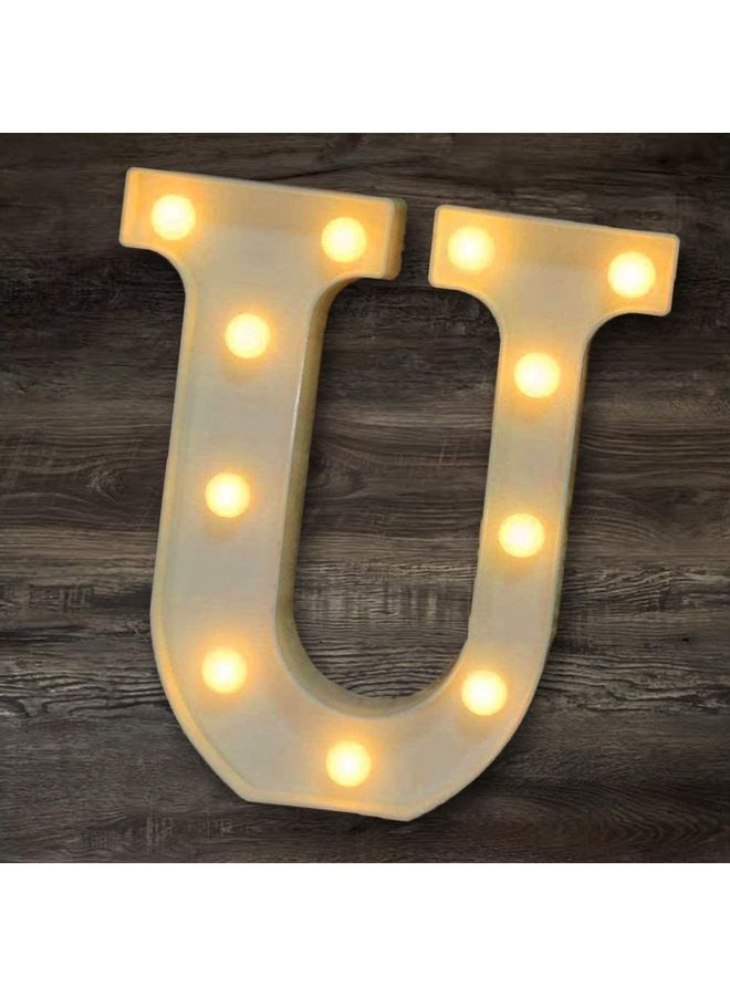 U Letter LED Light White - v1614009009/N44679243A_1