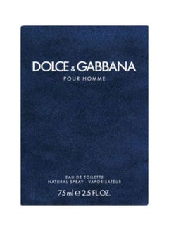 Dolce & Gabbana Pour Homme EDT 75ml  - Image 3