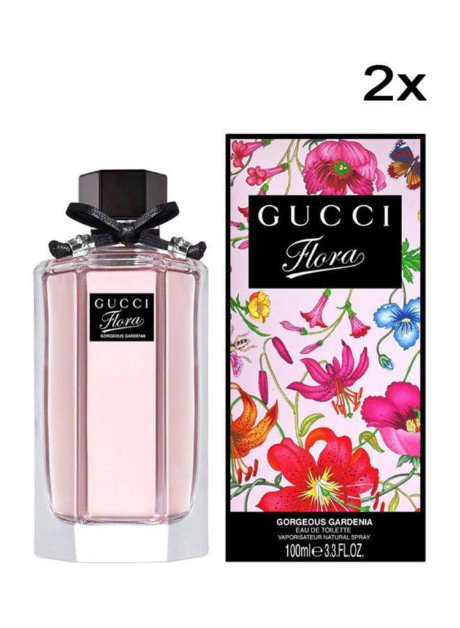 GUCCI Set Of 2 Flora Gorgeous Gardenia EDT 2x100ml - Image 2