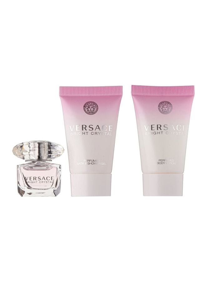 فيرزاتشي مجموعة هدايا 'برايت كريستال' من 3 قطع EDT 50, Shower Gel 50, Body Lotion 50ملليلتر  - Image 1