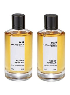 مانسيرا مجموعة هدية عطر روزيس فانيلا EDP للنساء من قطعتين 2 x 120ملليلتر  - Image 2