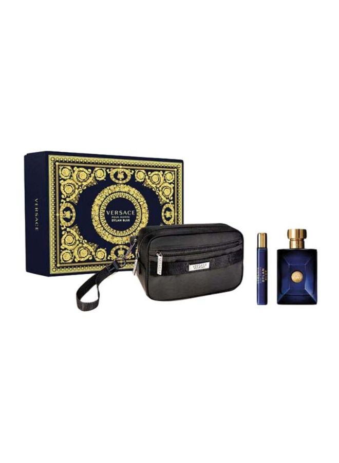 VERSACE - Pour Homme Dylan Blue EDT Gift Set 1 x EDT Natural Spray (100), 1 x Travel Spray EDT (10)ml - Image 1