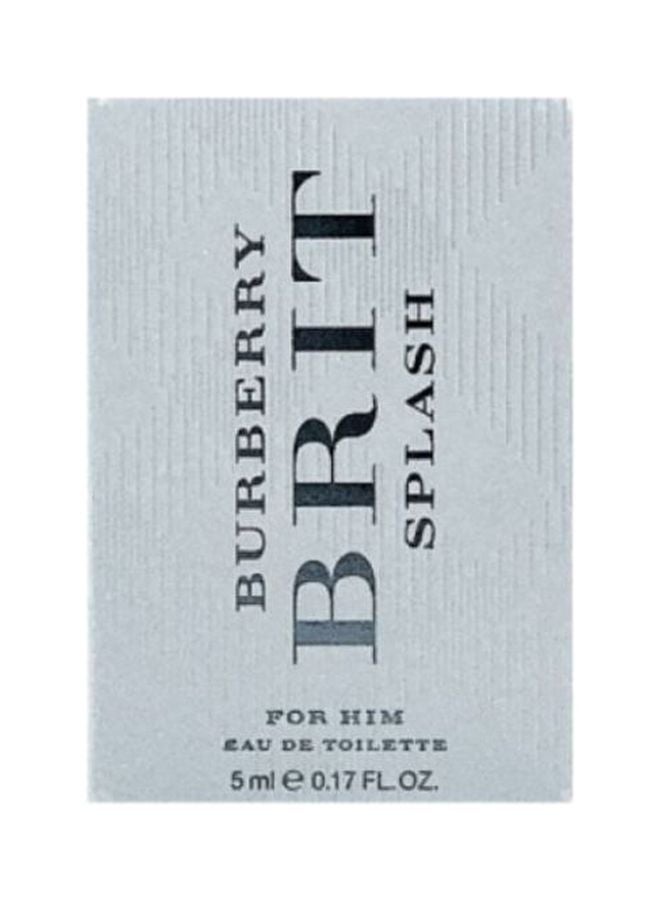 BURBERRY Set Of 2 Burberry Brit Splash EDT 1x Burberry Brit Splash EDT - 100, 1x Mini EDT - 5ml  - Image 3