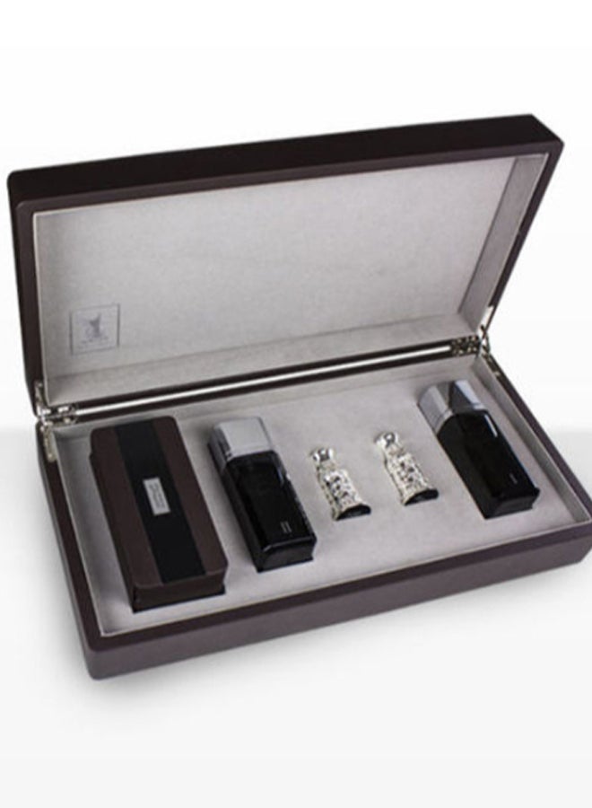 Arabian Oud Amwaaj Collection Gift Set Concentrated Perfume 75 Ml, Agar Wood Oil 3 Ml, Incense 3 Ml, Oud 50ml - Image 2