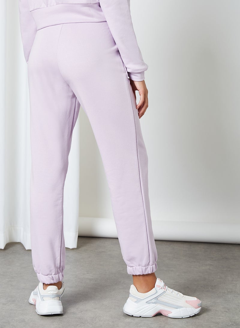 NOISY MAY - Solid Sweatpants Orchid Bloom - Image 1