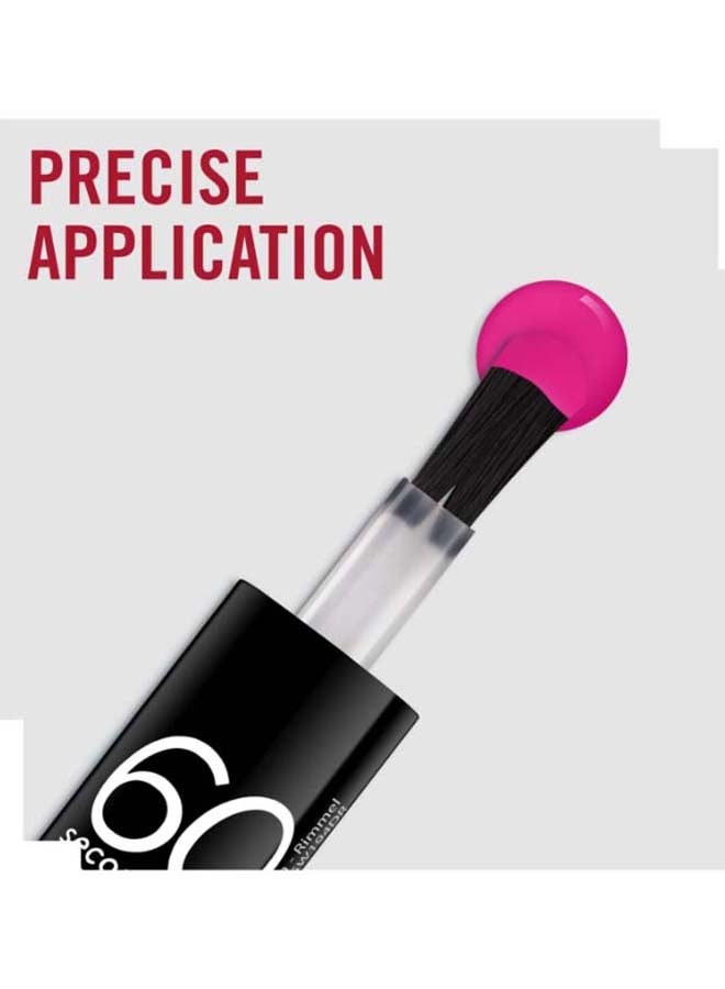 RIMMEL LONDON - 60 Seconds Super Shine Fun time Fuchsia - Image 1