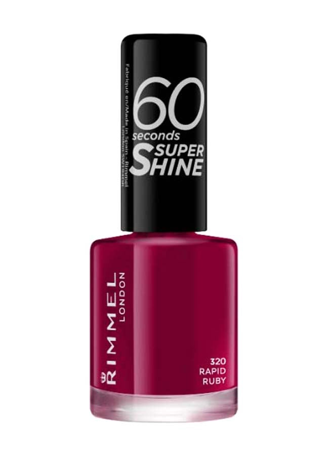ريميل لندن 60 ثانية سوبر شاين 320 ياقوتي سريع - Image 2