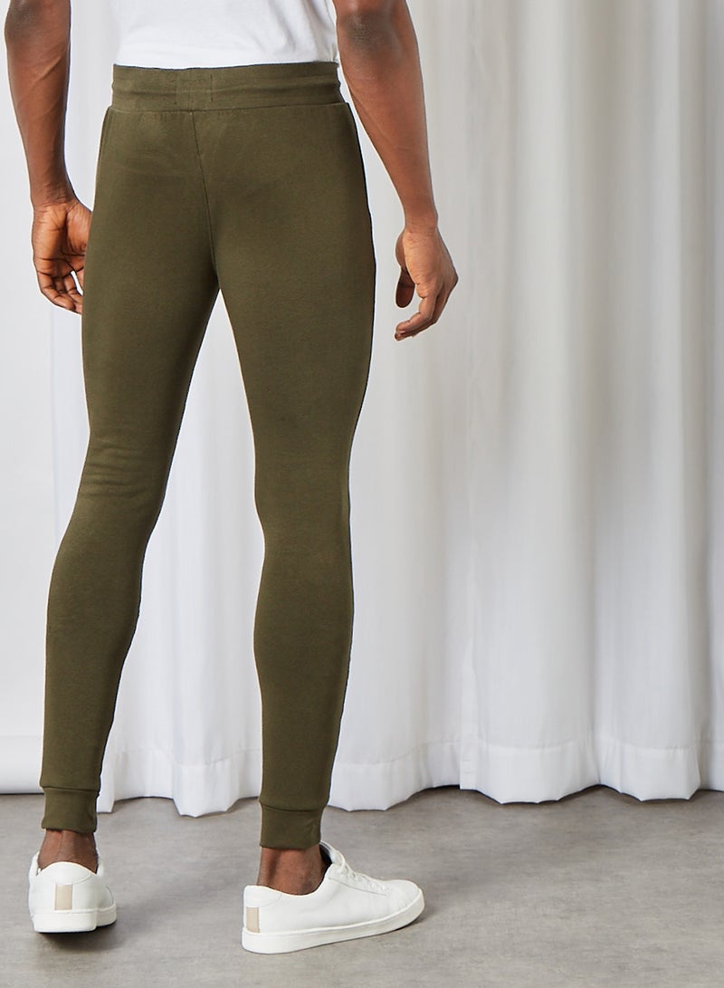 BRAVE SOUL - Skinny Sweatpants Mid Khaki - Image 1