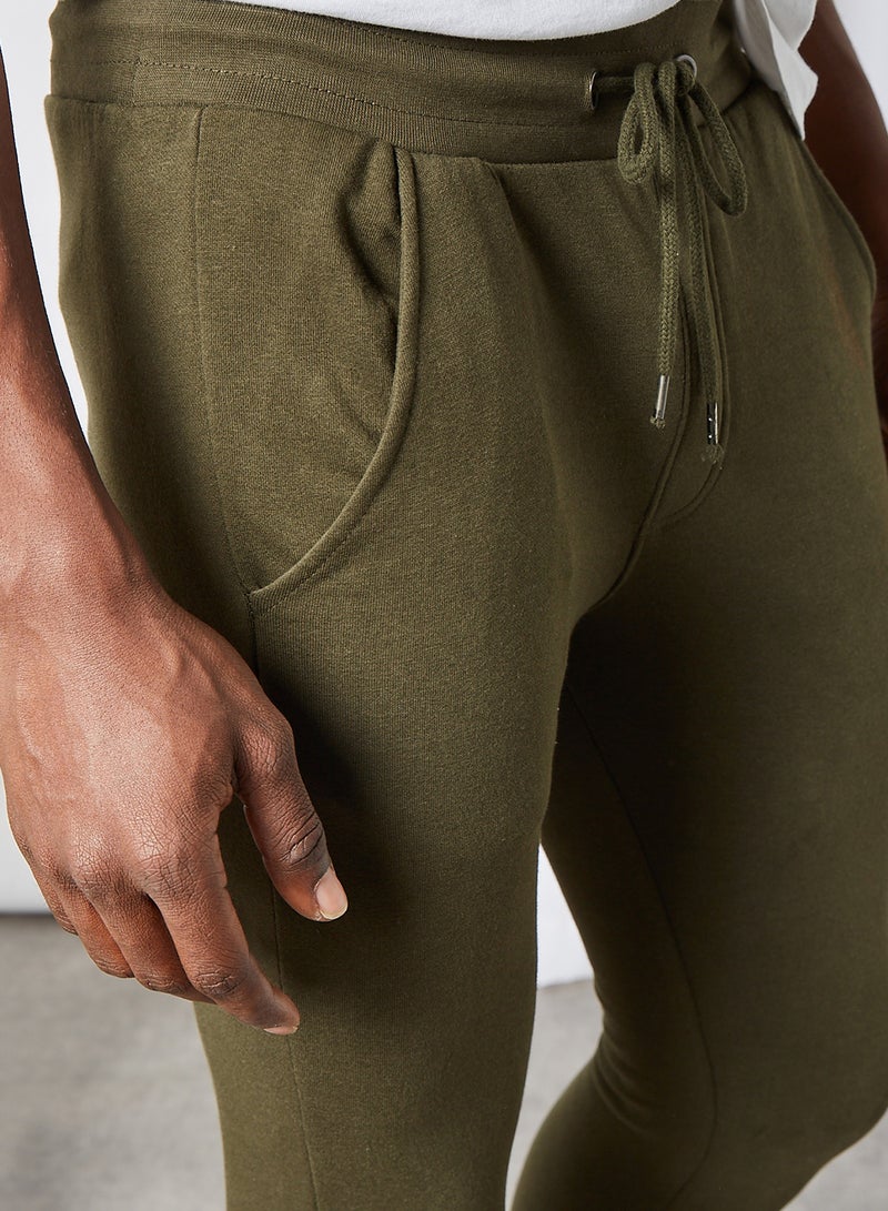 BRAVE SOUL - Skinny Sweatpants Mid Khaki - Image 1
