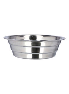 DELCASA Rice Strainer with Bottom Hole 26cm Silver 26cm  - Image 1