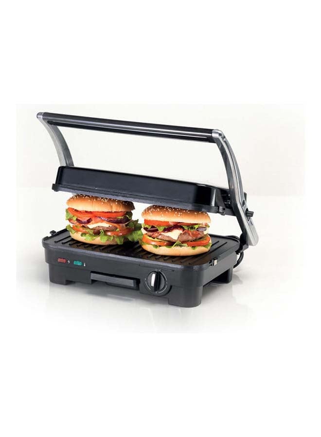 KENWOOD - Health Grill 1800.0 W HGM50.000SI Silver/Black - Image 1