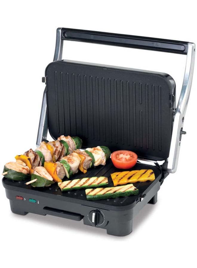 KENWOOD - Health Grill 1800.0 W HGM50.000SI Silver/Black - Image 1