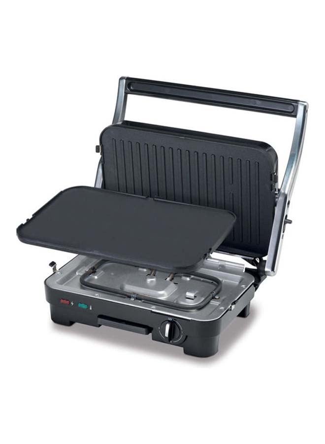 KENWOOD - Health Grill 1800.0 W HGM50.000SI Silver/Black - Image 1