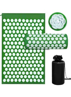 Generic Acupressure Mat With Pillow Cushion And Carry Bag 