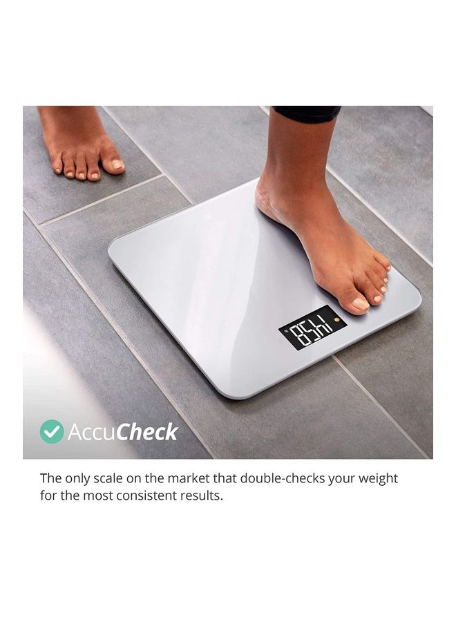 Digital Bathroom Scale Silver 11.8 x11.8inch  - Image 2