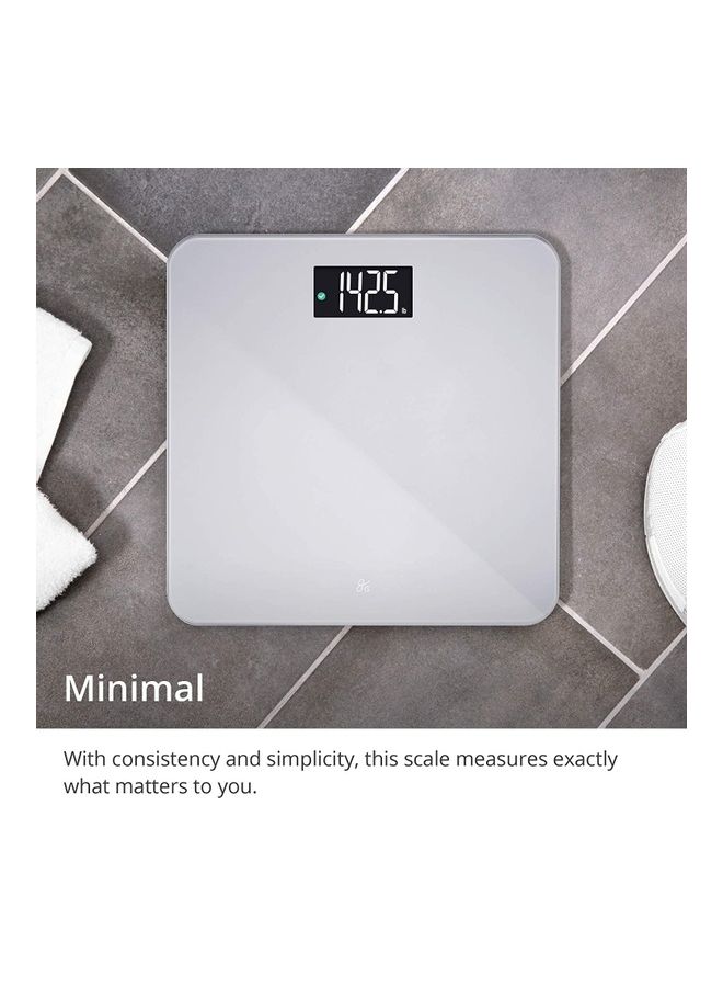 Digital Bathroom Scale Silver 11.8 x11.8inch  - Image 5