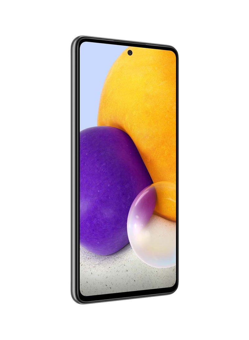 Samsung - Galaxy A72 Dual SIM Awesome Black 8GB RAM 128GB 4G LTE - Middle East Version - Image 1