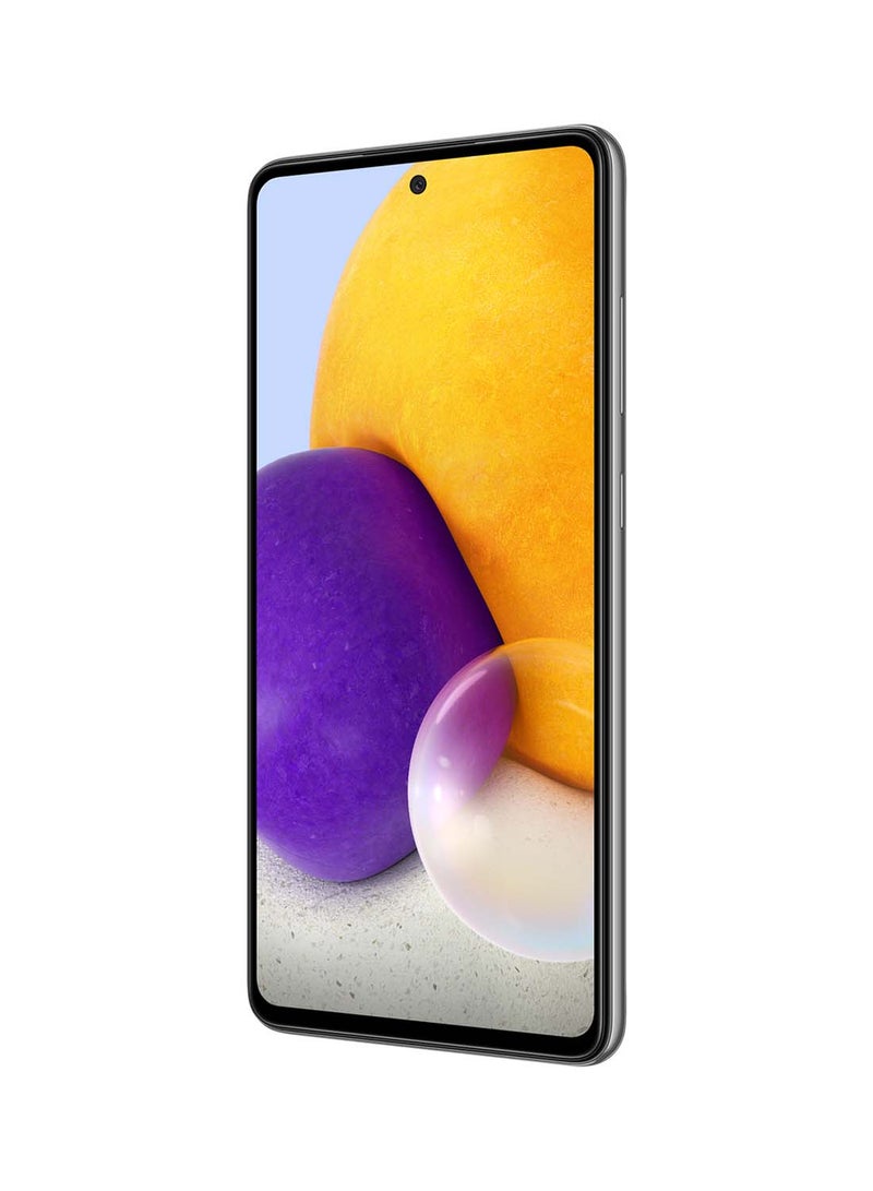 Samsung - Galaxy A72 Dual SIM Awesome Black 8GB RAM 128GB 4G LTE - Middle East Version - Image 1