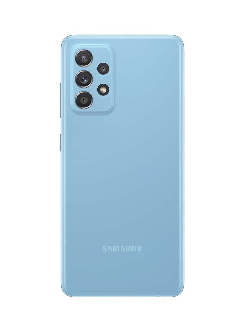 Samsung - Galaxy A52 Dual SIM Awesome Blue 8GB RAM 128GB 4G LTE - Middle East Version - Image 1