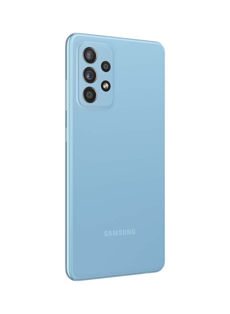 Samsung - Galaxy A52 Dual SIM Awesome Blue 8GB RAM 128GB 4G LTE - Middle East Version - Image 1