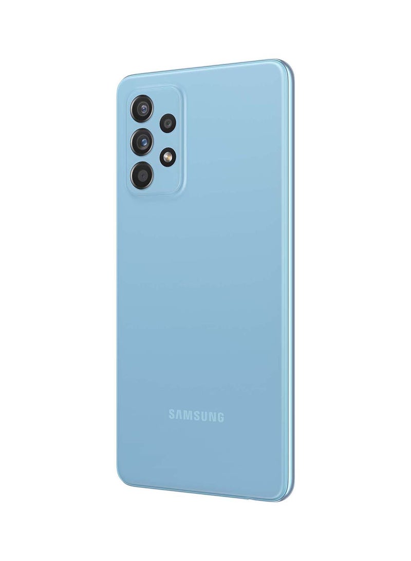 Samsung - Galaxy A52 Dual SIM Awesome Blue 8GB RAM 128GB 4G LTE - Middle East Version - Image 1