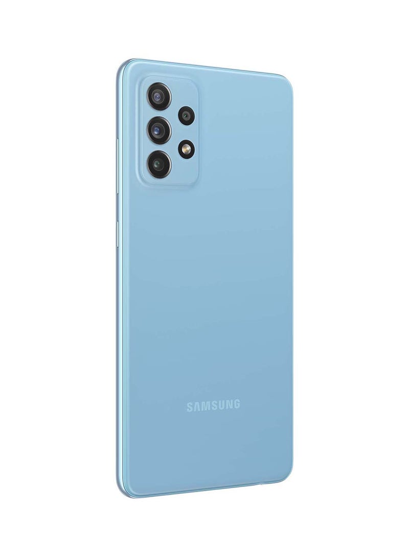 Samsung - Galaxy A72 Dual SIM Awesome Blue 8GB RAM 256GB 4G LTE - Middle East Version - Image 1