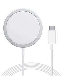 Magnetic Wireless Charger White - v1614065260/N44686534A_1