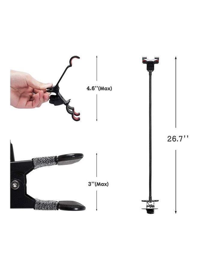 آيندز حامل هاتف شامل أحمر وأسود - Image 2