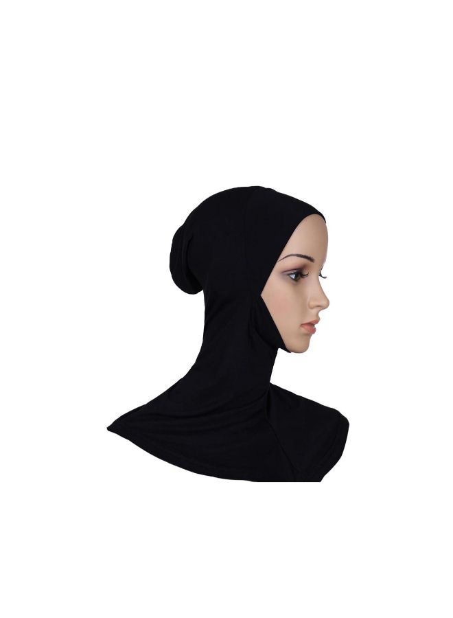 Breathable Chin Long Scarf Black  - Image 1