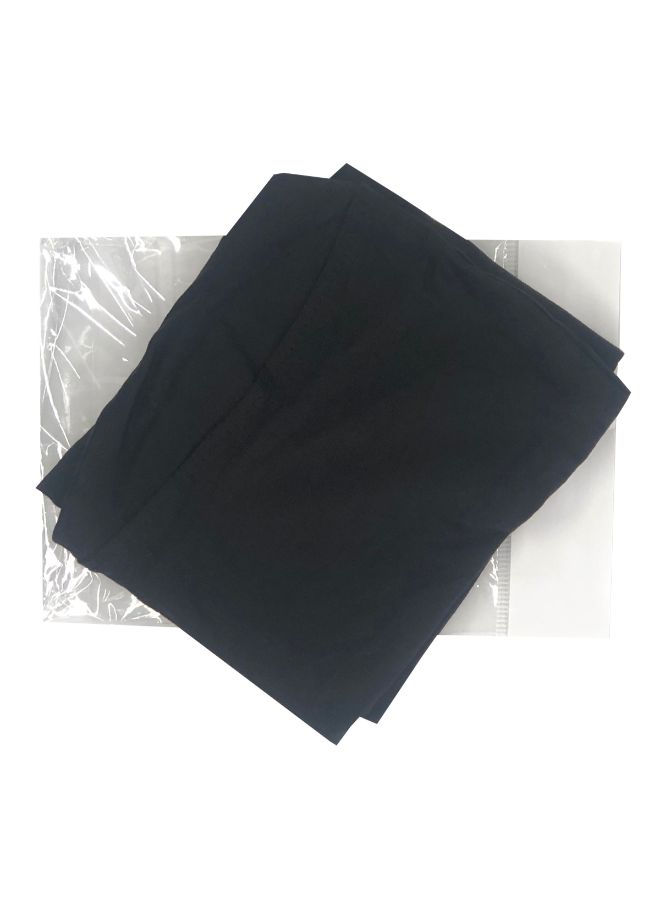 Breathable Chin Long Scarf Black  - Image 4