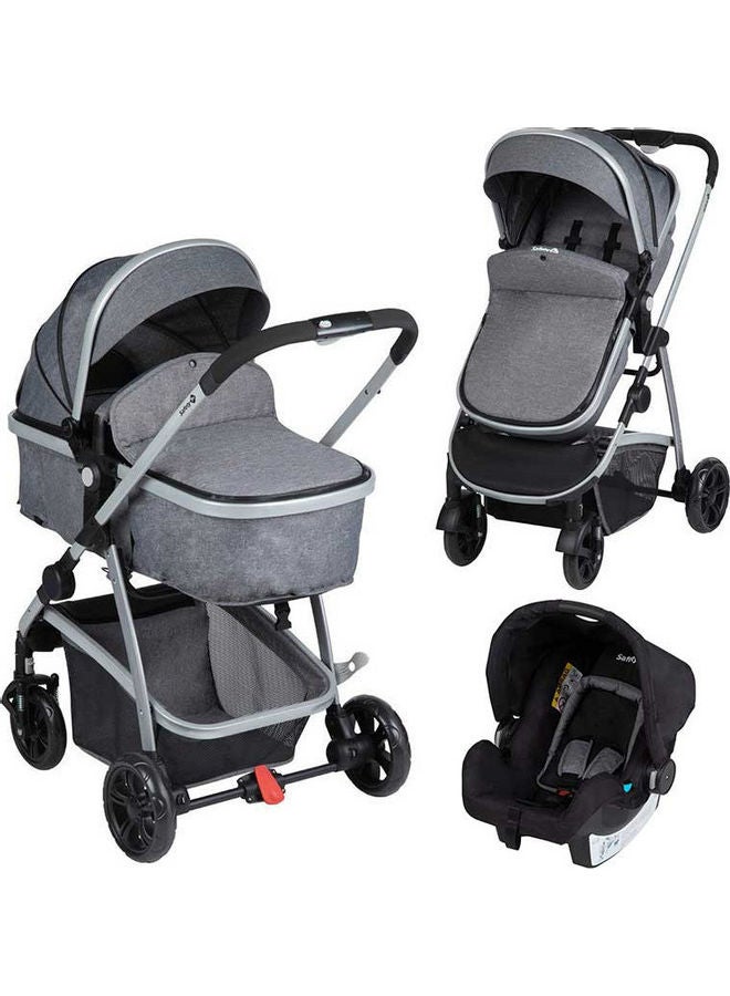 Hello 3 in 1 Stroller 0M+ 15KG - v1614070462/N44687219A_1