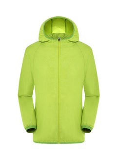 Generic Quick Dry Sun Protection Hooded Jackets Green 