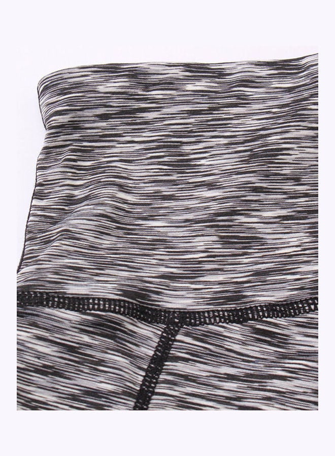 Generic - High Waist Workout Training Shorts Grey - Image 1