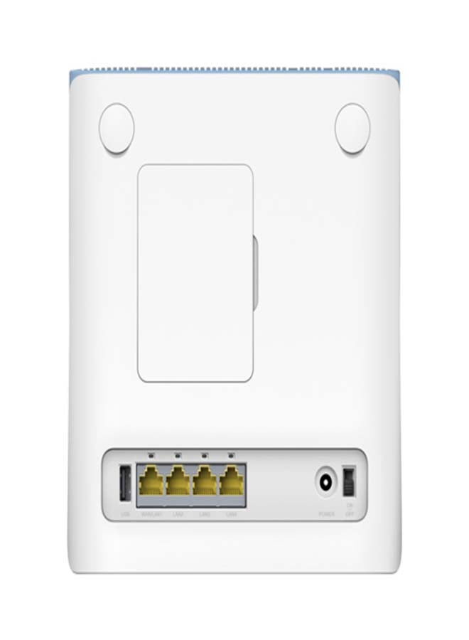 ZTE - MF286C Fixed Office Wireless Router White - Image 1