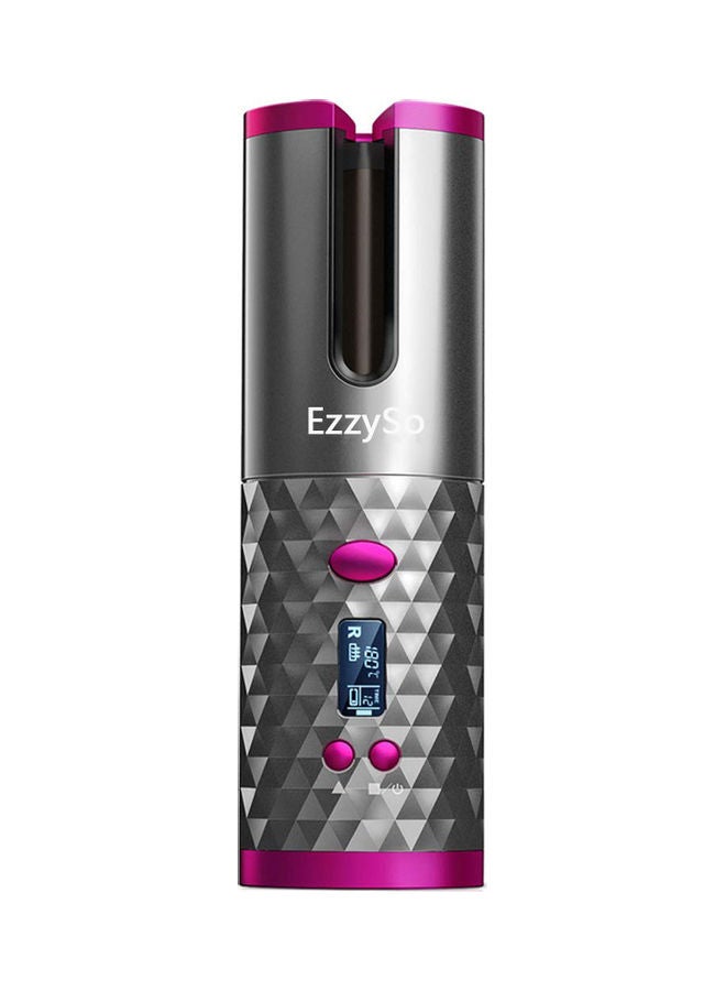 EzzySo Rechargeable Hair Curler Grey/Pink 450grams - Image 1