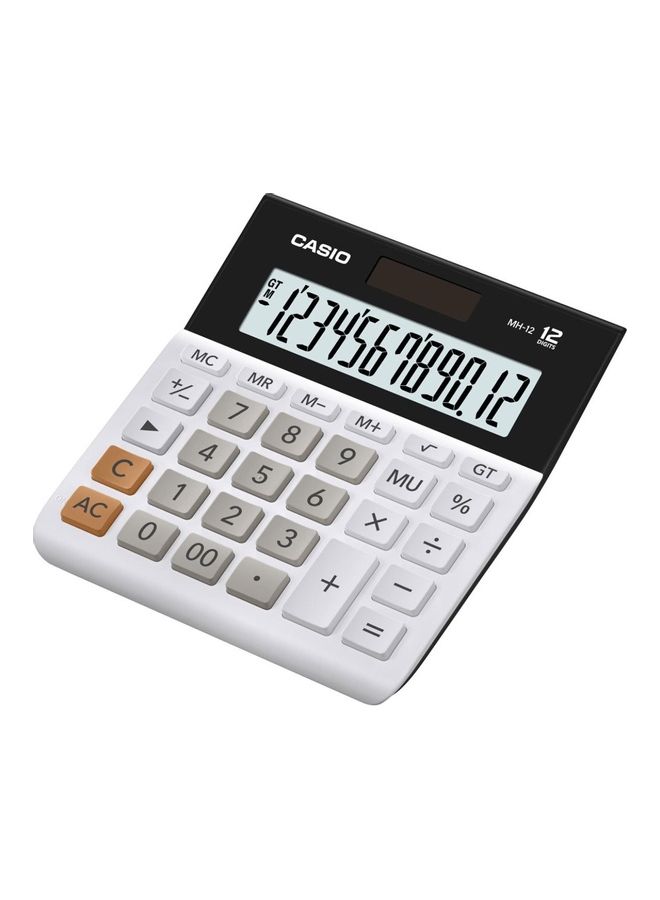 CASIO - Desktop Digital Calculator White - Image 1