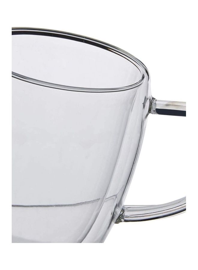 Lushh Double Wall Insulated Tea Cup Clear - Image 4