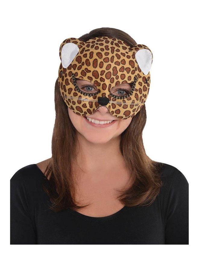 COSTUMES USA Brown Jungle Cat Mask 