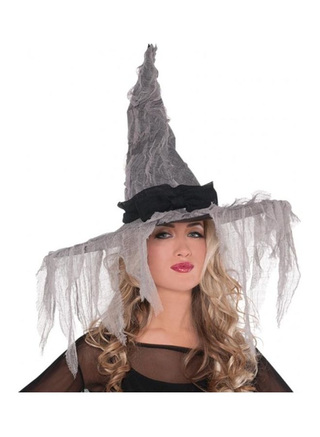 كاستيومز يو إس إيه قبعة الساحرة بتصميم ممزق