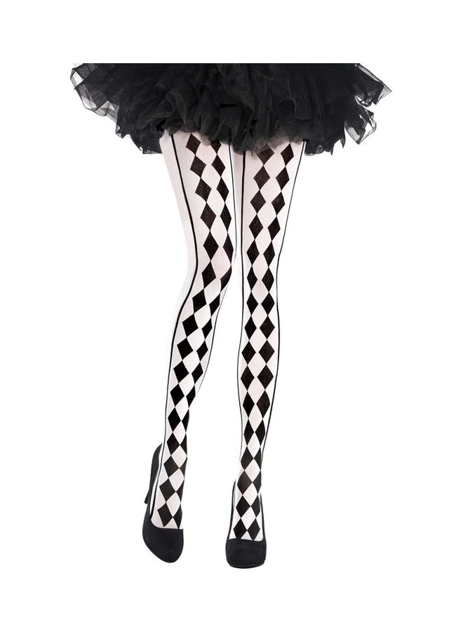 COSTUMES USA Adult Harlequin Tights Fancy Role Play Costume Accessories 