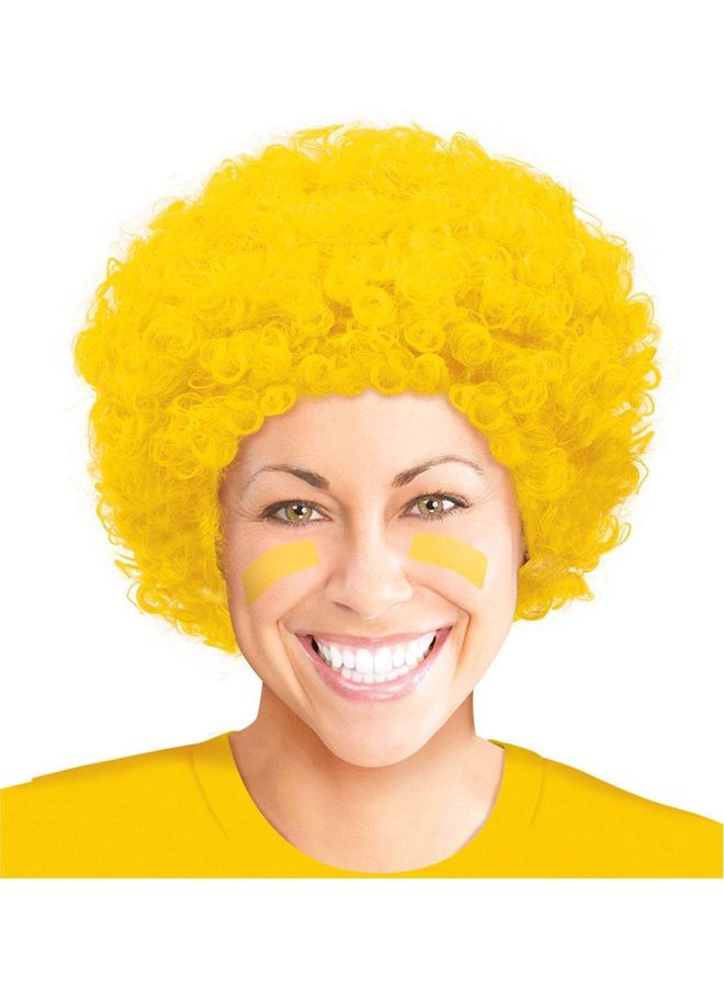 Amscan Curly Wig Yellow