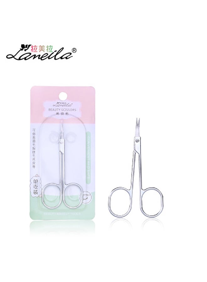 Lameila Nose Hair Scissor Silver 10cm 