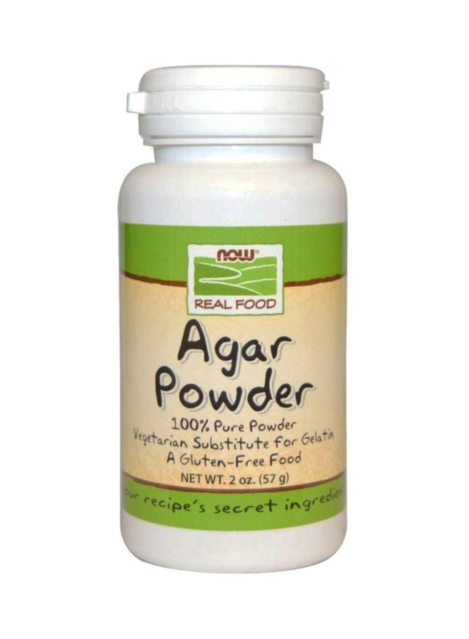 Now Foods Real Food Agar Powder 57grams  - Image 1